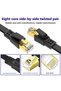 20M-Ethernet Cable CAT8, High Speed Heavy Duty كيبل كات 8 LAN Network Cable 40Gbps, 2000Mhz كيبل انت - 5