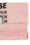 Rabbit Printed Sweatshirt for Ages 2-5 - Pink - 2