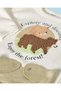 Infant Boys Ivory And Green Bear Jogger Set 3 Piece - 3