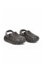 Eva Lightweight Comfortable Soft Black-Smoked Unisex Closed-Front Sabo Men's Slippers 2504 - 4