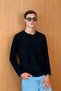 Men's Sierre Henley Collar Thessaloniki T-Shirt Black - 2