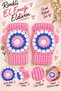 Women's Fingerless Knitted Gloves Pink Blue White Hand Knitted Winter Warm Gloves for Daily Use - 5