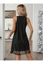 Rochie mini, negru - 2