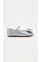 Silver glitter girl's ballet flats 499.b-2606 - 2