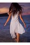 Φόρεμα μίντι, κρεμ - 3
