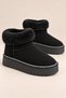 Neli̇s Women's Casual Winter Boots with Fur Inside and Ankle Lining