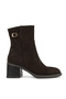 , Women's Genuine Leather Boots 1631022Z7736 Brown - 3