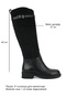 , Women's Genuine Leather Boots 1631022Z7749 Black - 7