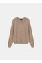 10889 Wool Blend Buttoned Sweater - 6