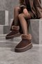 Neli̇s Women's Casual Winter Boots with Fur Inside and Ankle Lining - 2