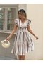 Rochie midi, mix culori - 4