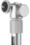 Silver Ceiling Mount for Projectors - Extendable Height 40-80cm, 360° Angle Adjustable, Hanging Hold - 7