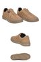 Men's Rubber Laced Comfortable Sole Sand Nubuck Genuine Leather Men's Casual Shoes 044 - 5