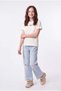 Girl's Ripped Detailed Wide Leg Jeans - 4