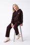 Girl's hooded zip-up sweatshirt