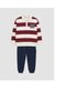 Lcw Kids Burgundy Striped Boys' Suit - 2