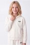 Girl's hooded zip-up sweatshirt - 2