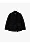 Regular Fit Shawl Collar Long Sleeve Belted Cashmere Coat