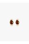 Drop Jewelled Hoop Earrings