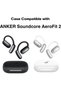 غطاء سيليكون لسماعات Soundcore AeroFit 2 من Anker، غلاف ناعم مقاوم للصدمات - 7