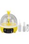 Mini Automatic Egg Incubator, Automatic Temperature Humidity Control, 4 Eggs Candler, Poultry Hatchi