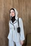 Naly Hooded Set Beige - 3