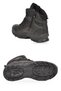 Men's Lace-Up Non-Slip Sole Black Outdoor Trekking Boots 2115 - 5