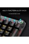 لوحة مفاتيح ميكانيكية سلكية للألعاب F2088، لوحة مفاتيح بإضاءة خلفية RGB، أزرار تحكم بالصوت، مسند معصم قابل للإزالة، 10 أزرار - 4