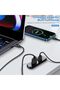 مقبس طاقة مكتبي، منفذ شحن USB/Type-C مدمج 5 فولت/2 أمبير، موسع مقبس حائط للمكتب، للهاتف - 5
