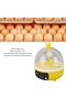 Mini Automatic Egg Incubator, Automatic Temperature Humidity Control, 4 Eggs Candler, Poultry Hatchi - 6