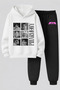 P1 Harmony K-Pop Group Printed 3-Yarn Quality Sweatshirt and Sweatpants Children's Top-Bottom Set