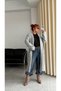 Premium Şardonlu 50% Wool Shawl Collar Long Cardigan