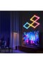 أضواء جدارية ذكية بتقنية واي فاي RGB LED باللون الأبيض (12 خطًا) - 8