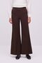 High Waist Ribbed Wide-Leg Pants - 2