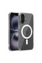 Apple iPhone 16 Combo Hard Transparent Magsafe Cover - Transparent
