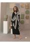 Women's Double Interlaced Dress Poncho Knitwear Set - 6