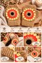Women's Fingerless Knitted Gloves Tan Hand Knitted Winter Warm Gloves for Daily Use - 4