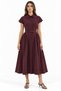 Busem Belted Shirt Collar Midi Dress