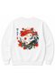 Koi Harmony – Japanese Koi Fish & Maple Leaves Graphic Sweatshirt - 2