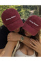 Money Maker & Money Spender Embroidered Couple Hat / "Money Making and Money Spending" Embroidered Concept Couple Hat Set of 2 Couple Hats - 4