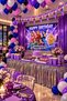 Manifest Birthday Party Set for 32 People 50X70 cm Banner Girl's Birthday Decorations Table Decoration Set with Balloons and Banners
