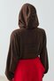 Marla Oversize Sweatshirt Brown - 4