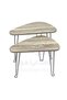 Tiered Table Set - 2 Pieces - Gray - 2233R