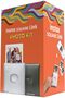 طقم طابعة صور للهواتف الذكية instax Square Link 2 - أبيض (إصدار المملكة العربية السعودية، ضمان لمدة عامين) - طقم (للطباعة) - 8