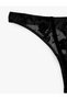 Floral Tulle String Panties - 3