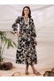 Black geometric dress - 2
