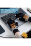 قفازات مدفأة بالطاقة عبر USB مع تدفئة مزدوجة الجوانب، وشاشة تعمل باللمس عند أطراف الإبهام والإصبع، قابلة للغسل ومصنوعة من القماش المحبوك - 2