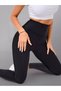 Women's Thermal Corseted Leggings Keep Warm, Stay Fit, Look High Waisted, Hip Lifting, Flexible Black Leggings - 5