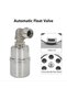 1/2" Water Float Valve, 304 Stainless Steel Fully Automatic Water Level Control Float Valve, Auto Sh - 4