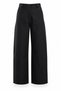Black Gabardine Trousers with Flap Pockets 9983